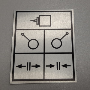 Таблички на оборудование — Табличка на прицеп — фото